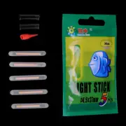 5 Bags Glow Sticks Chemical Light Fishing Fluorescent Noctilucent Stick Luminous