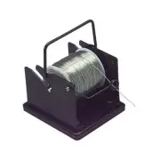 Solder Spool Holder with Weighted Base