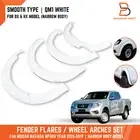 QM1 White Fender Flares Arch For NISSAN NAVARA NP300 D23 DX RX 15-19 NARROWBODY