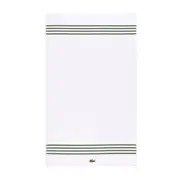 Lacoste LCOURTLI Cotton Bath Sheet 90x150cm Quick Dry Bathroom Towel Vert