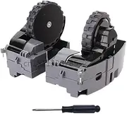 Compatible for Irobot 500 600 700 800 900, Robot Vacuum Cleaner Parts, Left and Right Motor Wheel Accessories(As Shown-A)