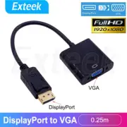 Displayport Display Port DP Male to VGA Female Video Converter Adapter Cable PC