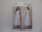 Vogue 1878 Tom & Linda Platt Fitted Flared Dress Pattern, Size 6-14 or 14-22