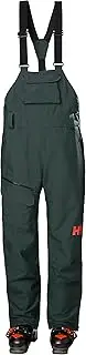 [Helly Hansen] Helly-Hansen Women's Powderqueen Bib Pant, 495 Darkest Spruce, X-Large