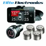 STEELMATE TPMS-8886 TYRE PRESSURE MONITOR SYSTEM SILVER IPHONE ANDROID TPMS8886