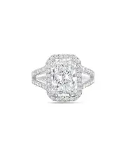 Diana M. 18K 11.50 ct. tw. Lab-Grown Diamond Ring