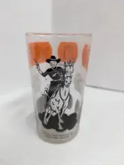Vintage Hopalong Cassidy Clear Drinking / Jelly / Promotional / Glass Rare 5" -