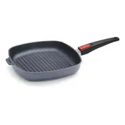 Woll Diamond Lite 28cm Detachable Handle Non-Stick Induction Square Grill Pan BK