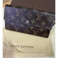 在飛比找蝦皮購物優惠-Louis vuitton  LV女用長夾 經典老花老花款 