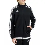 Adidas Climacool Tiro 15 Youth Kids Training Full Zip Black Jacket Size S