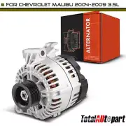 Alternator for Chevrolet Malibu 2004-2006 2008-2009 V6 3.5L 115A 12V Clockwise (for: Chevrolet)