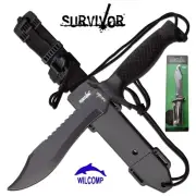 SURVIVOR SV-FIX016CS - MAMMOTH METAL - FIXED BLADE KNIFE 12"