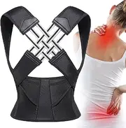 Back Corrector,Lightweight Posture Corrector Back Support - Brace Posture Corrector for Scoliosis and Hunchback Correction Lxury