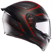AGV K1 S Helmet - Sling - Matte Black/Red - X-Large