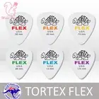 6x Genuine Jim Dunlop TORTEX FLEX Assorted Mix Guitar Picks Mediators