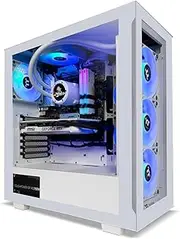 Thermaltake Computer System Rapture PRO V5 Snow Edition – Intel 14600/4070 Super / B760M WiFi/ 32G RGB D5/ Customizable LCD RGB AIO/ V350 Snow, CA-4T1-00D6WA-03