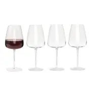Luigi Bormioli Talismano Set Of 4 Grand Cru 18.5 Oz. Wine Glasses