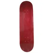 Moose Skateboard Deck Canada Made Blank Red 8.0" x 31.5" Canadian Maple
