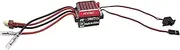 Vgoohobby 60A ESC RC Car Brushed ESC Electric Speed Controller 6V/2A for Traxxas TRX-4 TRX-6 D90 HSP Tamiya Redcat Axial SCX10 HPI 1/10 RC Truck Car Crawler (T Plug)