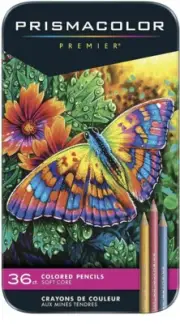 Prismacolor Premier Colored Pencils, Soft Core, 36 Piece FREE SHIPPING !!