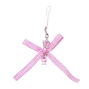 Butterfly Flower Keyring Detachable Bowknot Phone Lanyard Cellphone Decoration