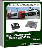 KATO 40-903 Unitram Starter Set Toyama Local Railway 0600 Type Railway Model Introduction Set