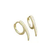 ANYCO Earrings Gold Plated European Bohemian Unique Charm Punk Spiked For Women Girl Teen Chic Fashion Stylish Accessories Jewelry Gifts