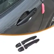 ABS Matte Black Smart Lock Side Door Handle Cover For Mazda MX-5 Miata 2016-2023