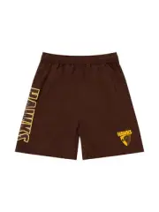 Hawthorn Hawks AFL Kids Performance Shorts | Brown by Sporting House