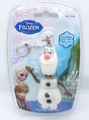 Disney Frozen Olaf Snowman 8 GB USB Flash Drive Memory Stick Dongle New
