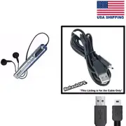 Sony Vaio MC-P10 Music Clip MP3 Player USB Cable Transfer Cord Replacement