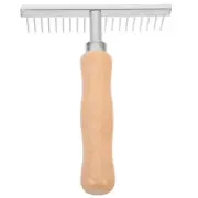 Metal Dog Dematting Brush Portable Pet Hair Comb Pet Grooming Rake Comb Pet