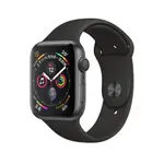 蘋果APPLE WATCH SERIES 4 GPS 40MM 太空灰鋁金屬錶殼黑色運動型錶帶[公司貨]