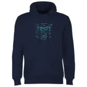 Transformers Autobot Glitch Hoodie - Navy