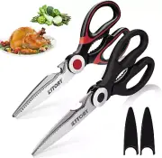 Kitory Kitchen Shears Kitchen Scissors Ultra Sharp Scissors Heavy Duty Scissors