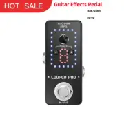 LOOPER PLUS Guitar Effects Pedal 24 Bit/48KHz with 9 Loops & Colorful Display
