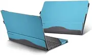 Jarttarn Laptop Case Compatible with 2025 Lenovo Yoga Slim 7i 2 in 1 (14ILL10 Gen 10) 14 inch Sleeve Detachable Notebook Protective Cover PU Leather Bag Skin Shell (Sky Blue)