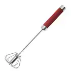 Semi-Automatic Egg Whisk Hand Push Egg Beater Stainless Steel Blender Mixer