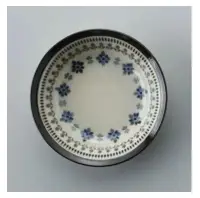 在飛比找博客來優惠-日本製Majolica 北歐風可愛陶器 16cm小皿三入組 