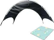 Beach Sun Shelter - Camping Sun Tents for Beach,Family Sunshade Shelter for Camping Hiking Traveling, UPF 50+ Protection Canopy