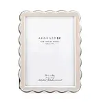 Argento Sc Scalloped Sterling Silver Picture Frame, 5 x 7