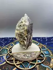 332 Gram Sphalerite Stone Tower Crystal Specimen
