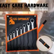 8 pcs Ratchet Spanner Set Combination Metric Socket Wrench Rolling Bag 8 - 21 mm