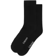 Dr. Martens Double Doc Socks S/M M/L – Organic Cotton Blend Boot Socks – Black