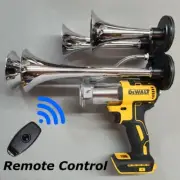 DeWalt Impact Drill Train Air Horn with Remote Control Chrome 20 volt