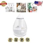 Whisper-Quiet 1 Gallon Cool Mist Humidifier for Allergy Relief - Safe & Stylish