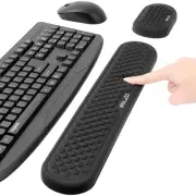 Wrist Rest for Keyboard and Mouse, Soft Memory Foam Wrist Support, Computer E...