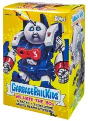 2018 We Hate the 80's Trading Card Sticker BLASTER Box