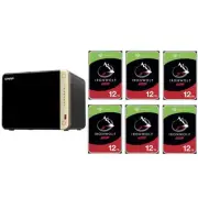 QNAP TS-664 6 Bay 8GB Desktop NAS With 6x 12TB NAS HDD Bundle [BDLQNP66409]