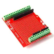 1PCS RED Proto Screw Shield for Arduino Open Source Reset Button D13 LED L